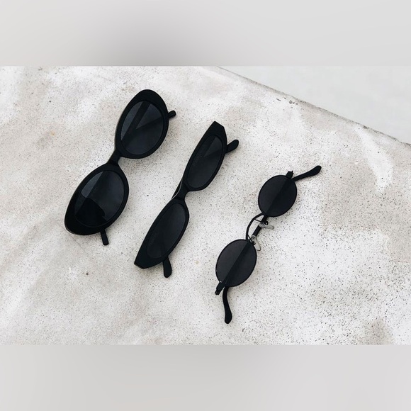 ROBERI & FRAUD Black Frances Sunglasses - Picture 5 of 16